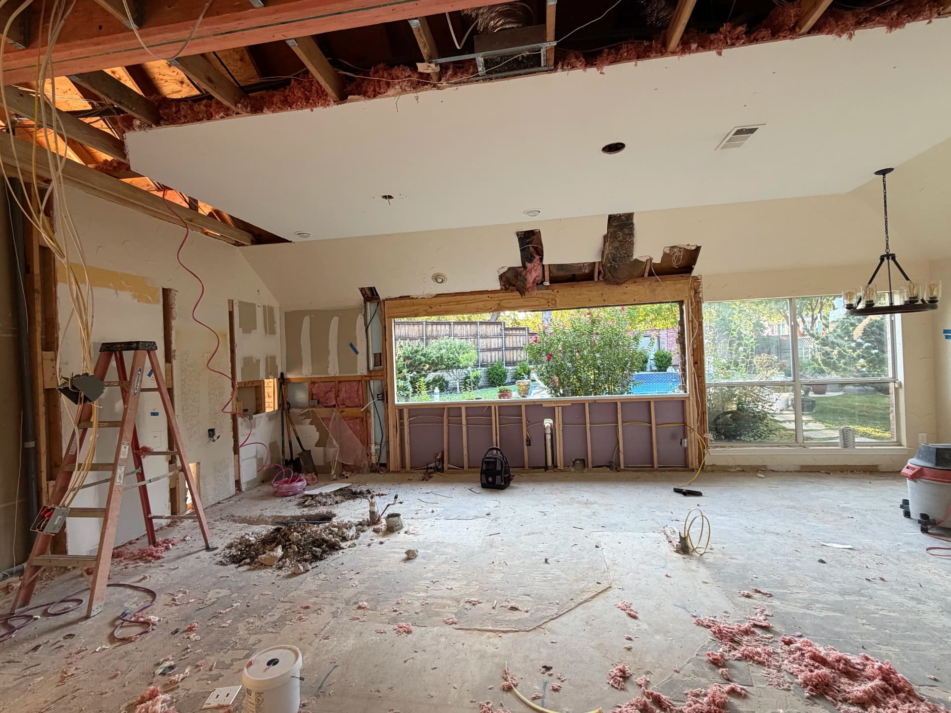 Inside a Full Home Electrical Remodel in Plano image